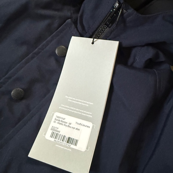Canada Goose Youth Rundle Bomber Non-Fur Jacket XS - Picture 8 of 10